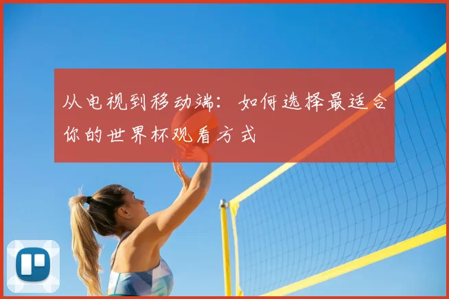 从电视到移动端：如何选择最适合你的世界杯观看方式