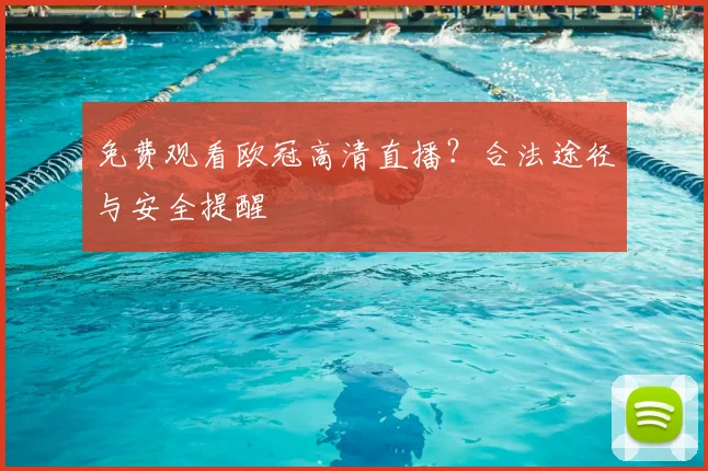 免费观看欧冠高清直播？合法途径与安全提醒